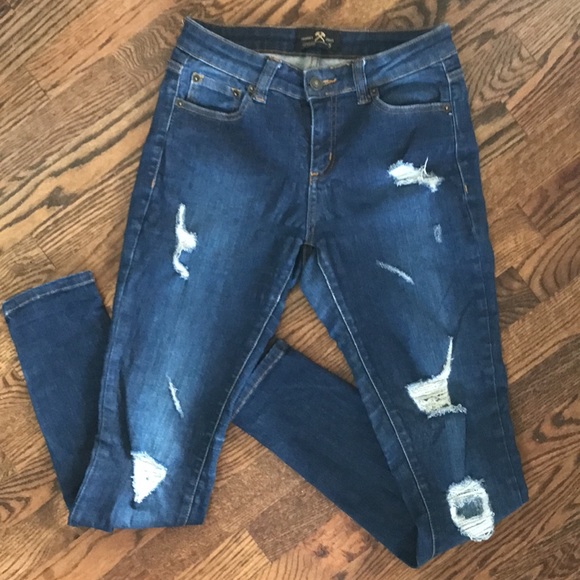 Hammer Jeans Distressed Skinny - Picture 1 of 10